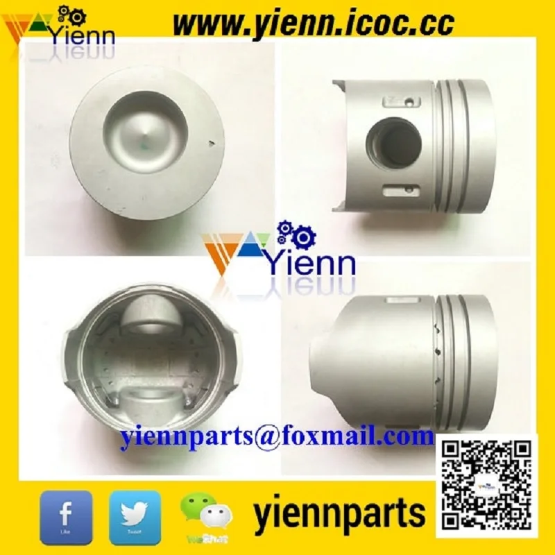 

For Mitsubishi 4D32 4D32T Piston ME012174 ME018277 Truck FE305 315 435 3567CC 4D32 Diesel Engine Overhual Repair Parts