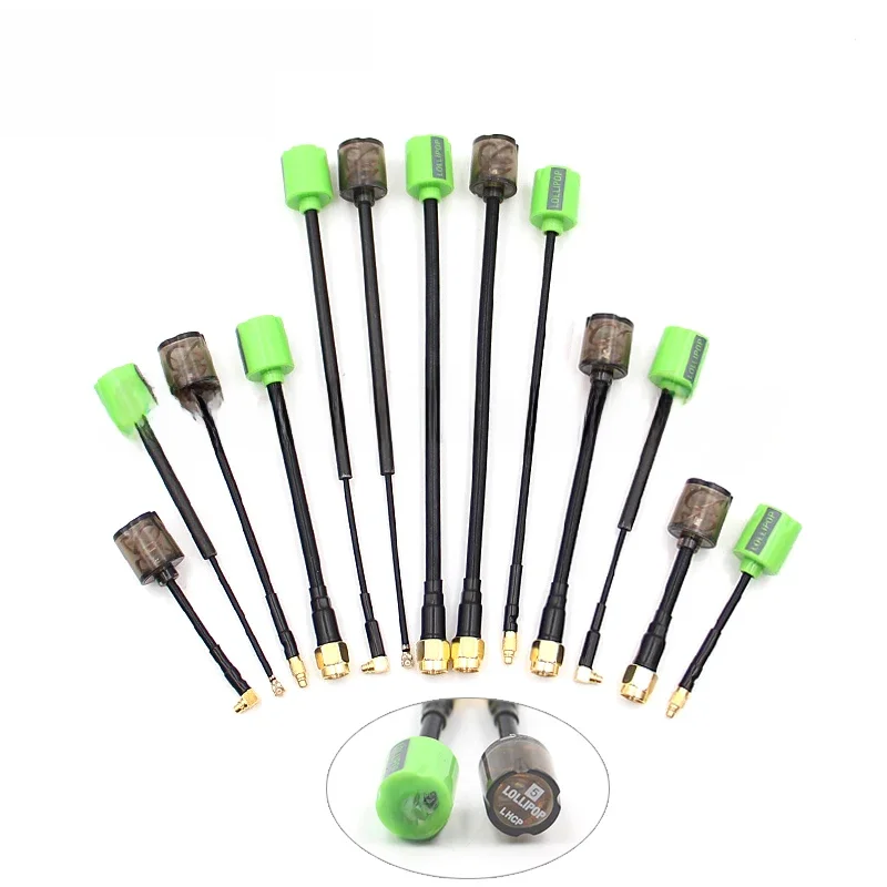 Lollipop 5 RHCP/LHCP 5.8G 2.8dBi MINI FPV Antenne SMA/RP-SMA/MMCX-Straight/MMCX-hoek/UFL voor RC Zender Ontvanger Drones DIY - afbeelding 2