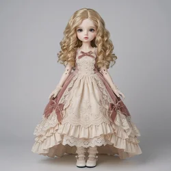 JD340 All Size Curly BJD Synthetic Mohair Wig For Lati White OB11 YOSD MSD SD Blythes Doll Hair 1/12 1/8 1/6 1/4 1/3 Accessories