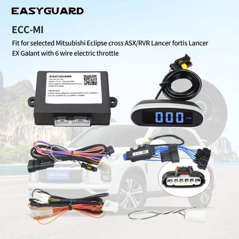 EASYGUARD Cruise control system Fit for selected Mitsubishi Eclipse cross ASX/RVR Lancer fortis Lancer EX Galant