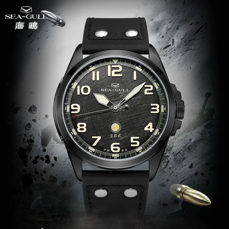 

Seagull Luxury Brand Watch Male Waterproof Automatic Mechanical Watches 316L Stainless Steel Sports Military Clock Wristwatch