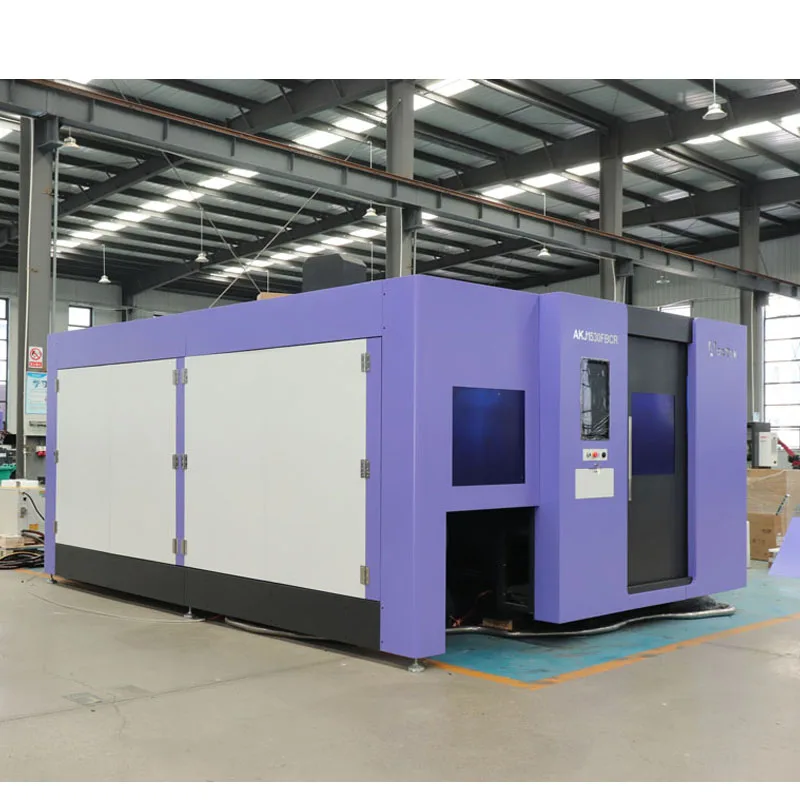 Cnc Fiber Laser Cutting Machine with Switching Platform Fiber Laser Cutting Machine with Rotary Made in China