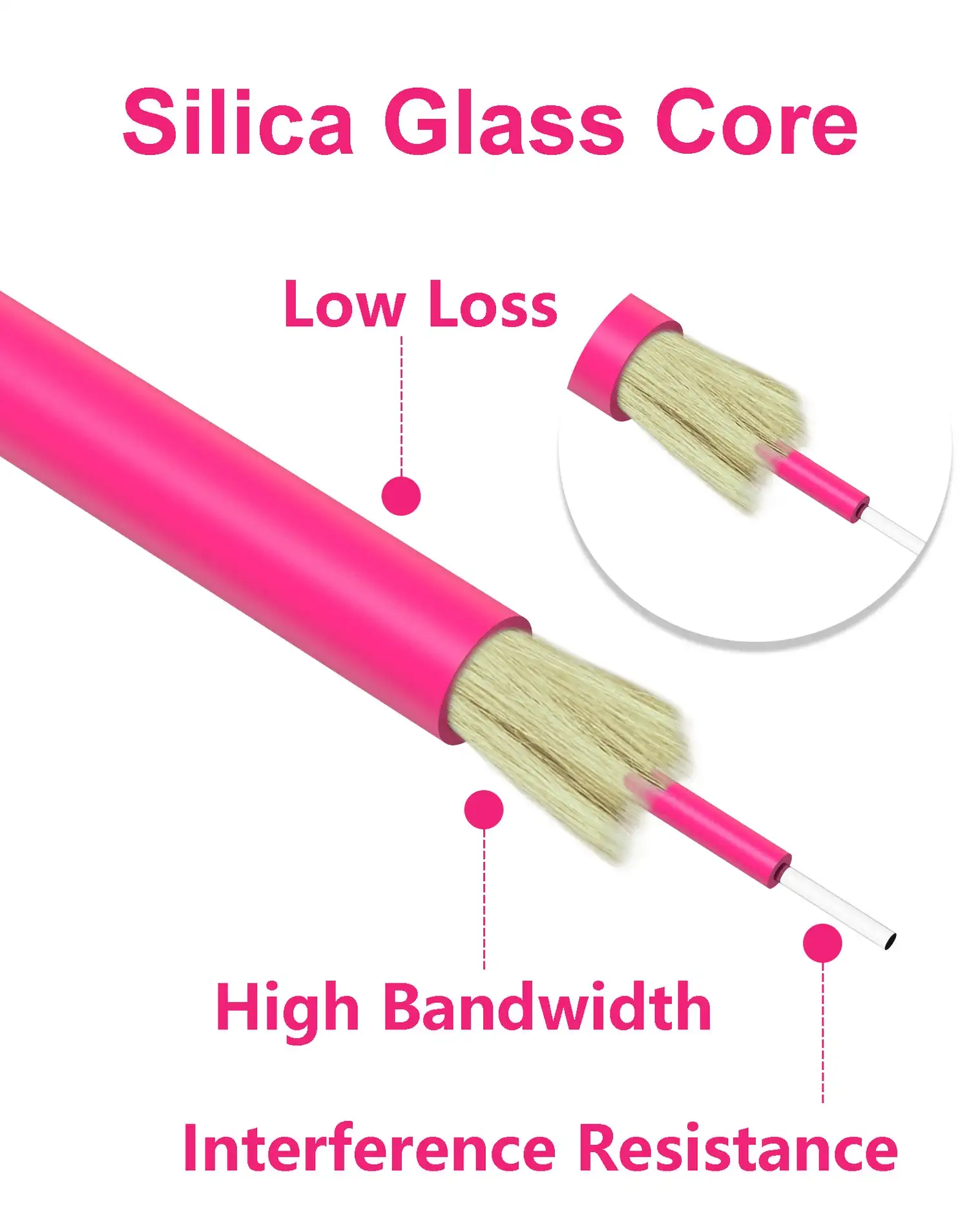 Fiber internal structure