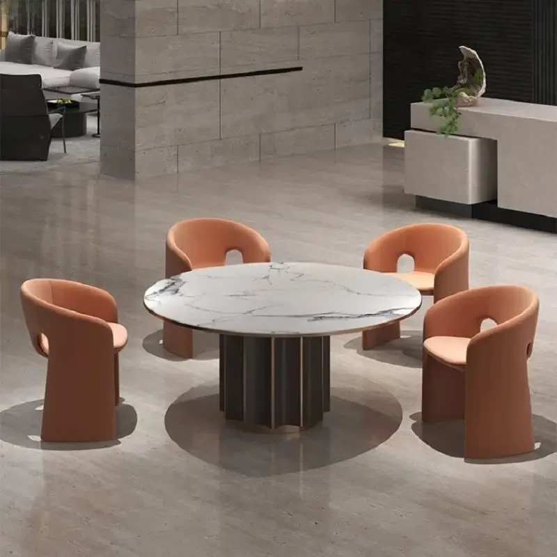 Joylive Cafe Armchair Casual Dining Chair for Dining Room Chair Solid Wood Frame Modern Leisure 2026 New Style