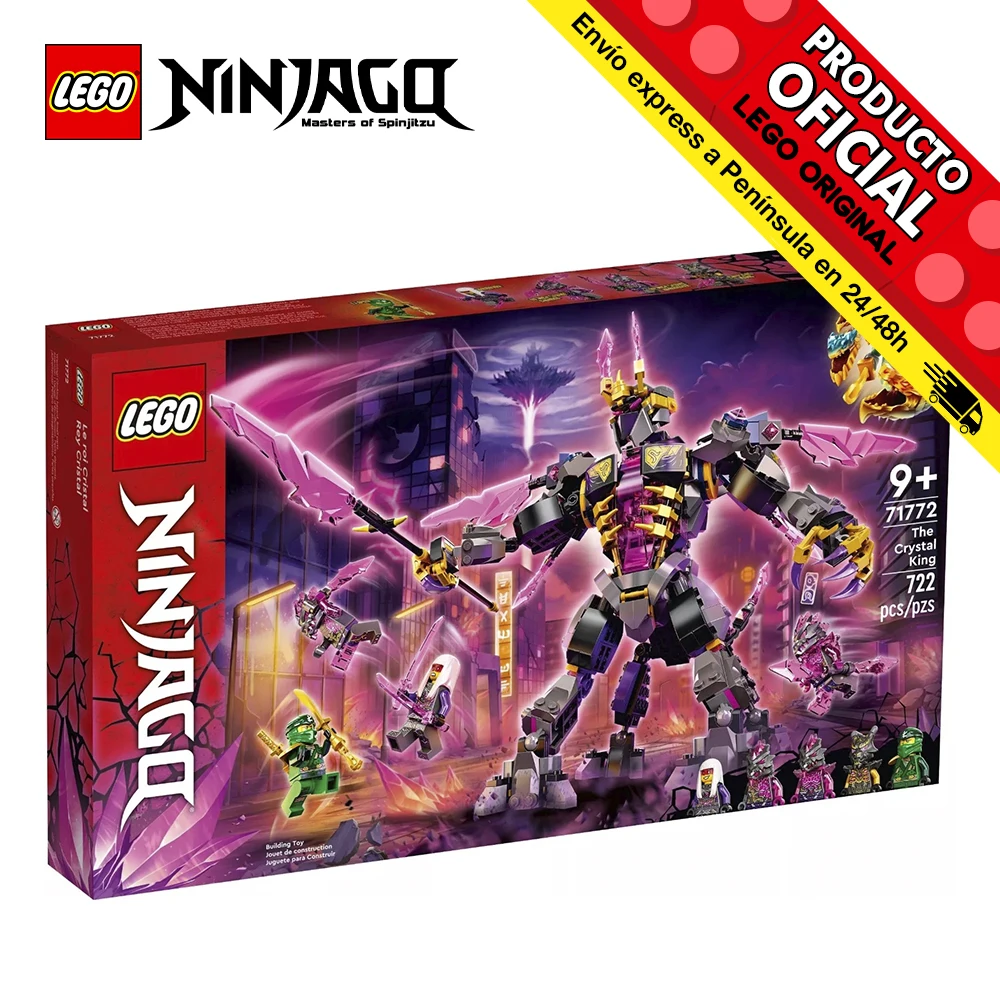 Lego Ninjago The Crystal King, 71772, Toys, Kids, Girls, Blocks, Pieces, Original, Shop, Official License, New, Bricks, Gift, Man, Woman, Adult