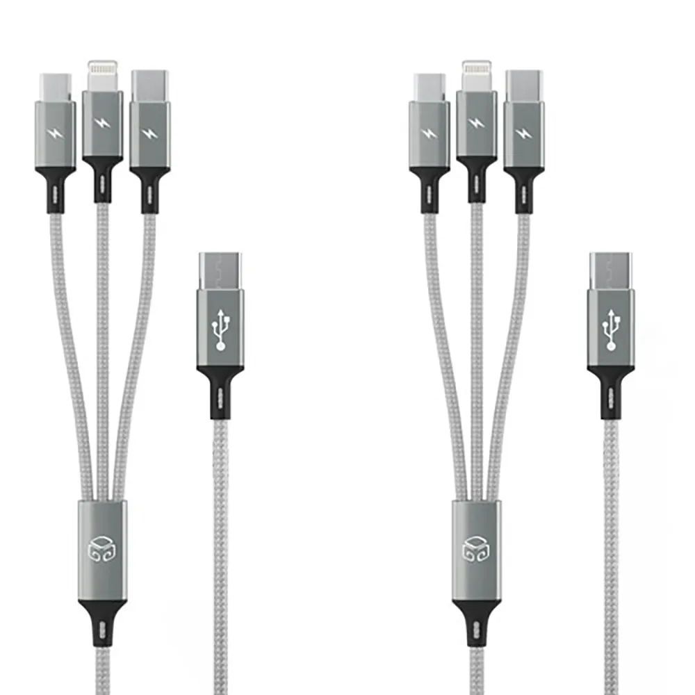 1 + 1 Digital Sky Meta C Type 3in1 Multi Speed Charging Cable