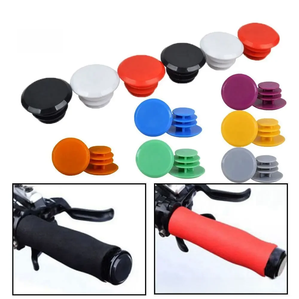 AliExpress Bicycles Stoppers Covers 10 colors Bicycle Handlebar Accessories Grip End Plugs Cycling Handles Caps