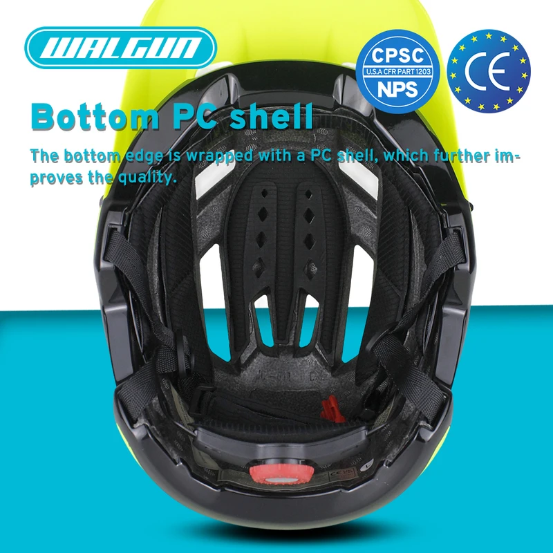 Capacete de Ciclismo MTB Enduro com Viseira para Adultos — foto 3