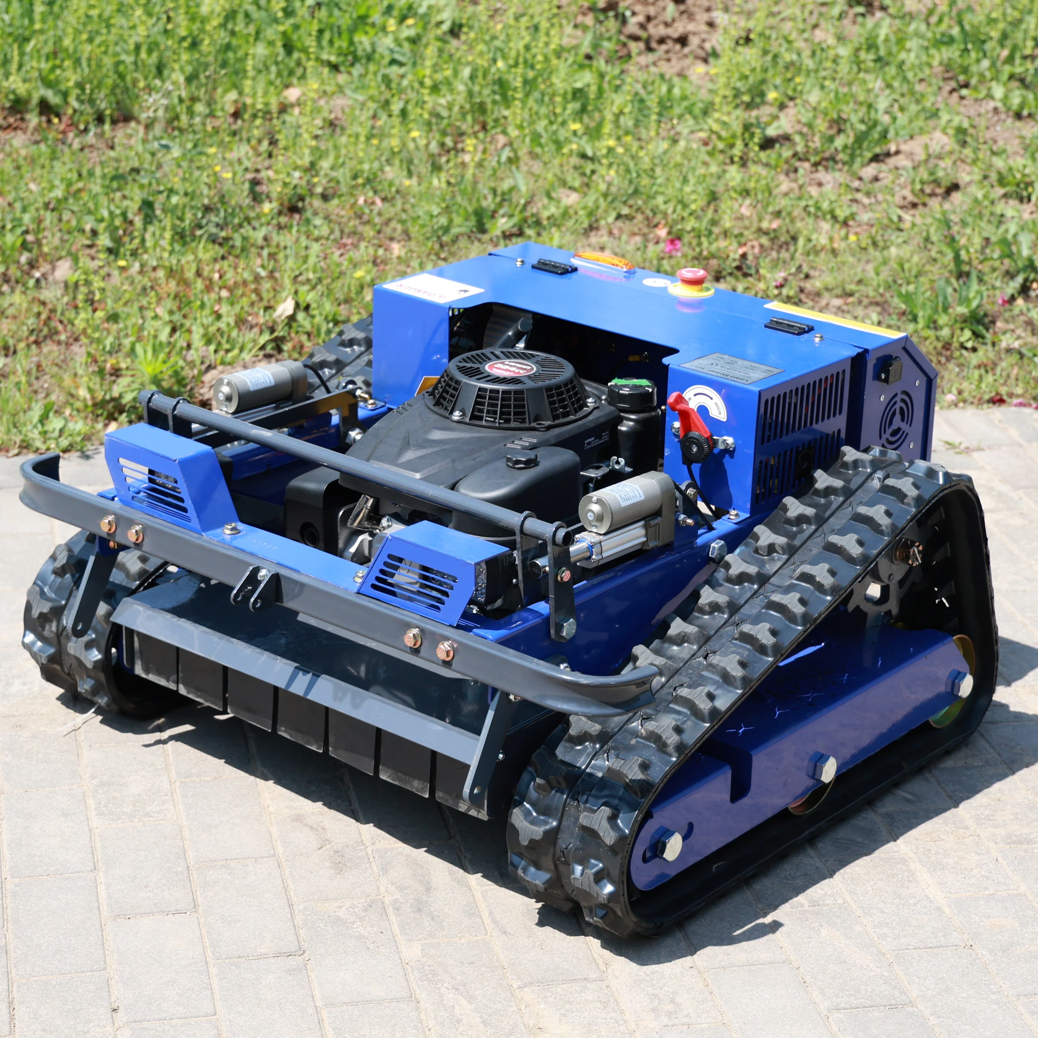 

Remote-controlled lawnmower (without snow shovel) – Intelligent robotic lawnmower, 45° working slope, electric gardening assistant.