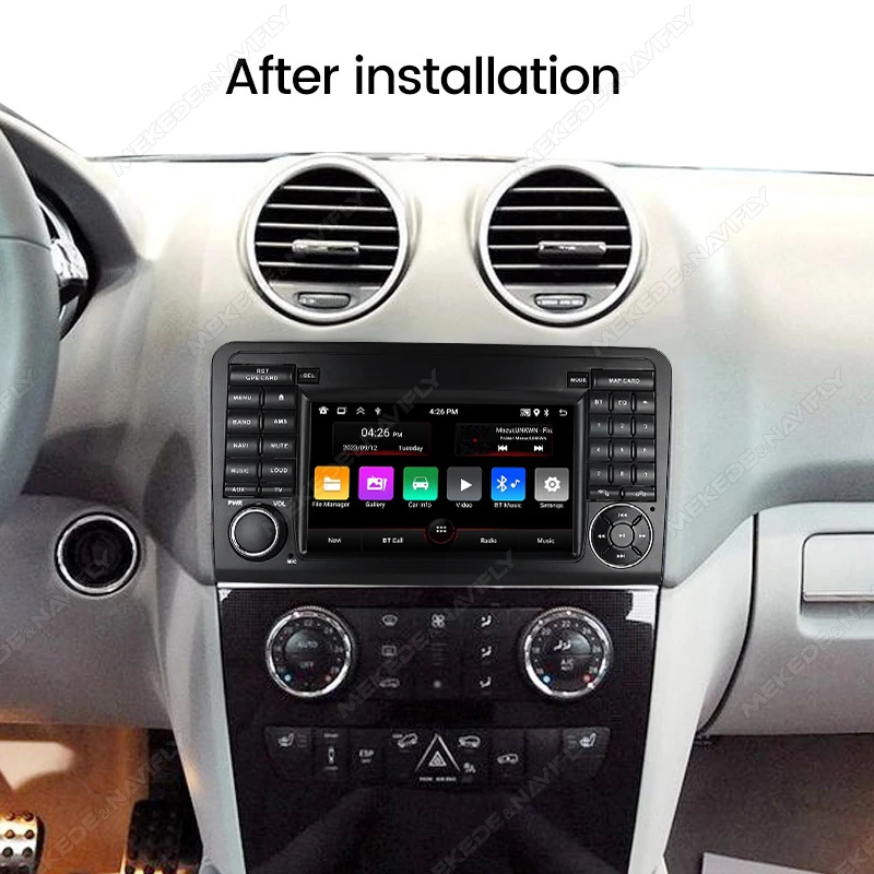 MEKEDE New Android Carplay For Mercedes Benz ML W164 ML350 ML300 GL X164 GL500 Car Multimedia Touch Screen Navigation Stereo
