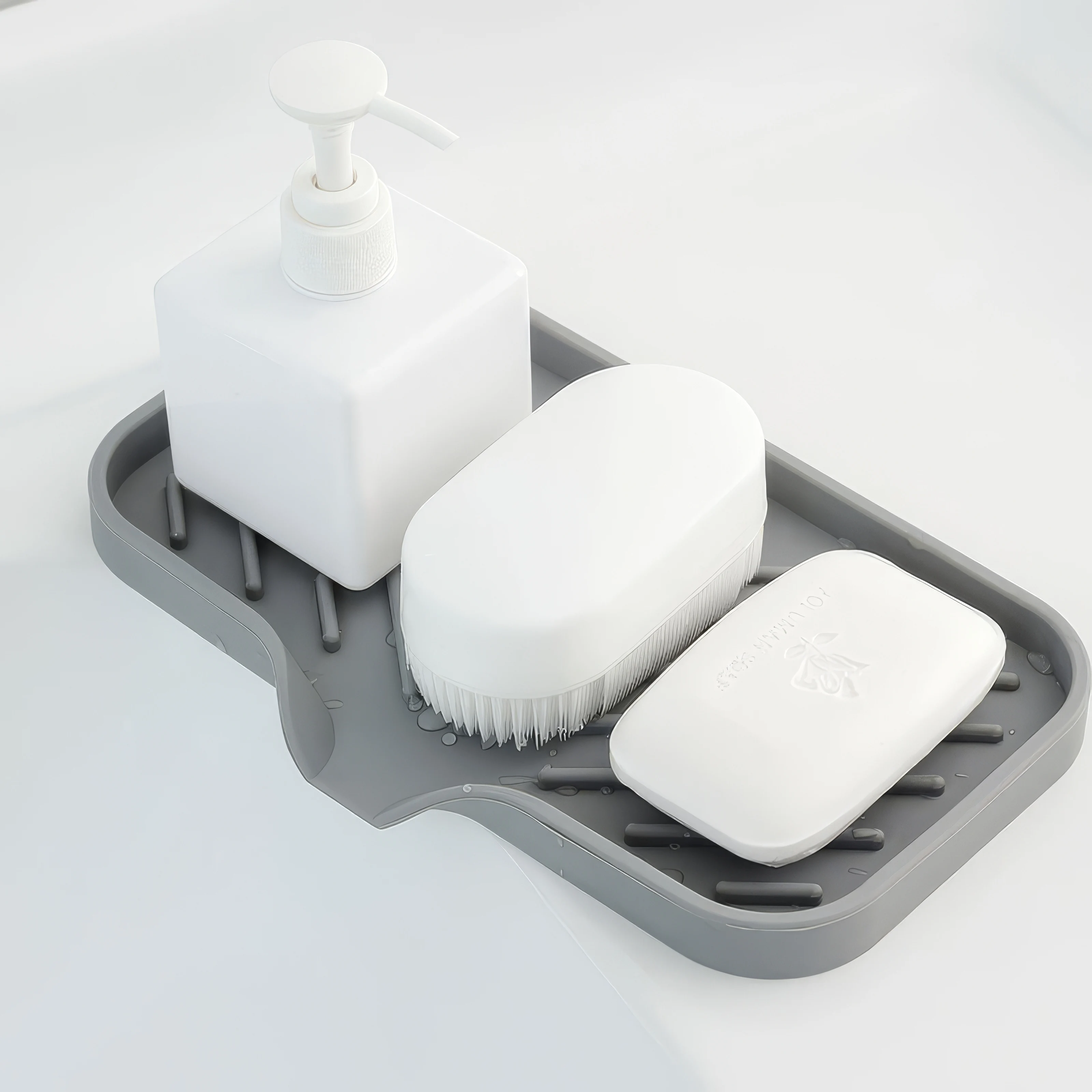 Non-Slip Kitchen Sink Drying Mat (1 Piece): Premium Super Absorbent, Quick Dry Countertop Pad Easy to Clean.