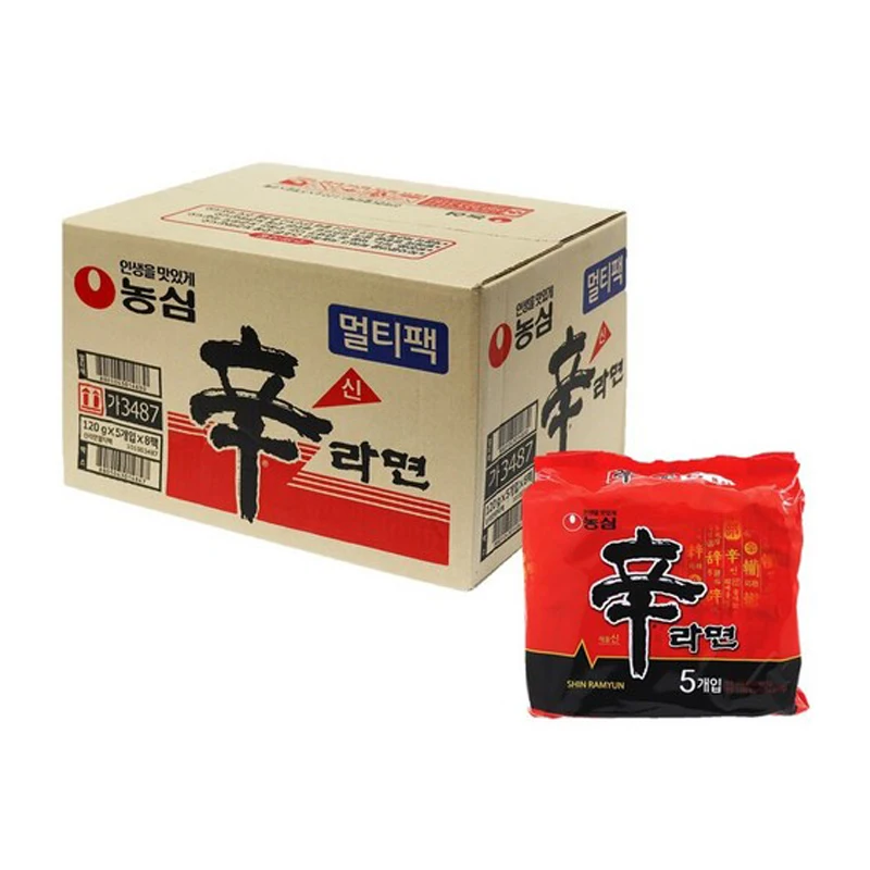 Nongshim shin-myeon 120g 40g