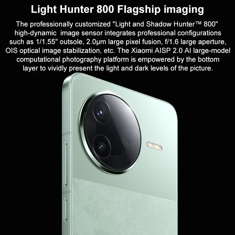 Global ROM Xiaomi Redmi k80 5G 256GB/512GB Snapdragon 8 gen 3 6.67” 2K Screen 50MP+20MP Camera 90W 6550mAh Battery