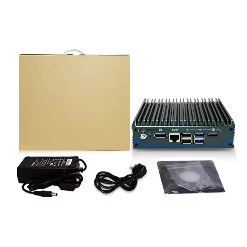 12th Gen Intel N100 Fanless Mini PC 4x 2.5G LA NVMe pfSense OPNsense Industrial Firewall Router