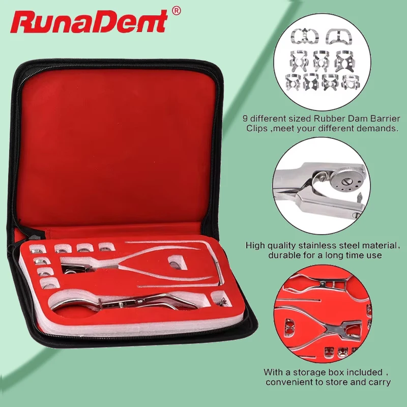 

Профессиональные плоскогубцы для стоматологических плоскогубцев, набор перфораторов для эндодонтической техники изоляции резиновых плотинок