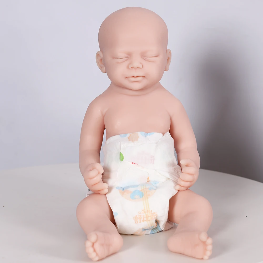 

COSDOLL 2.9KG Unpainted Reborn Doll - Perfect Toy and Birthday Gift, Soft and Realistic Sleeping Baby for Children