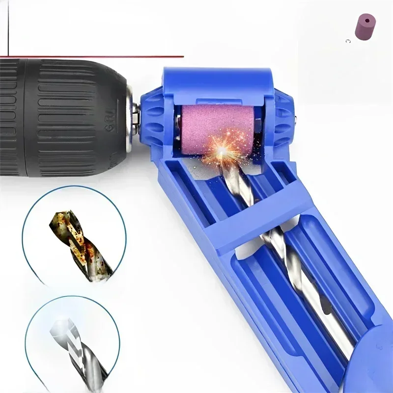 Affû70.portative de foret de corindon, outil de meule, bleu ou orange, 2-12.5mm