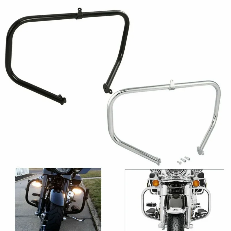 Motorrad 1-1/2 "32mm Motor Autobahn Crash Guard Bar für Harley Touring Road King Street Glide