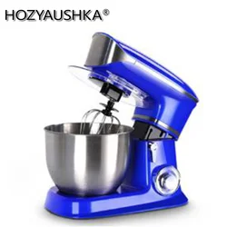 Kitchen Food Mixer 1300W 6 Speed Tilt-Head Stand Mixers with Splash Guard, 6.5L Stainless Steel Bowl,Dough Hook, Beater, Whisk