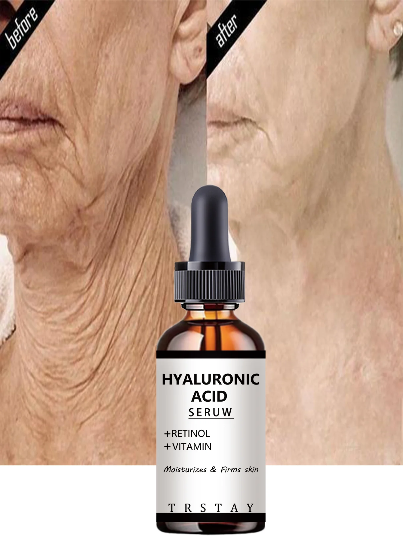 Crema para blanquear el cuello, fórmula sin alcohol para un brillo hidratante y un tono uniforme de la piel, solución para el cuidado del cuello para un brillo suave