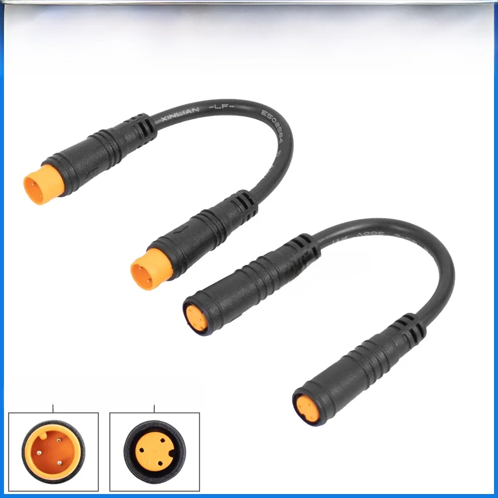 AliExpress 3 Pin Sensor Thumb Throttle Cables for Electric Bicycle Male-Male /Female-Female Waterproof