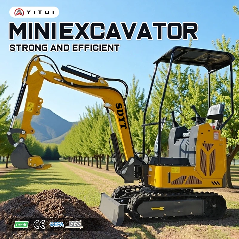 

Multiscene Use Of Mini Excavator Small Digger Epa Euro5 Kubota Engine Mini Excavator Customized Cheap Price