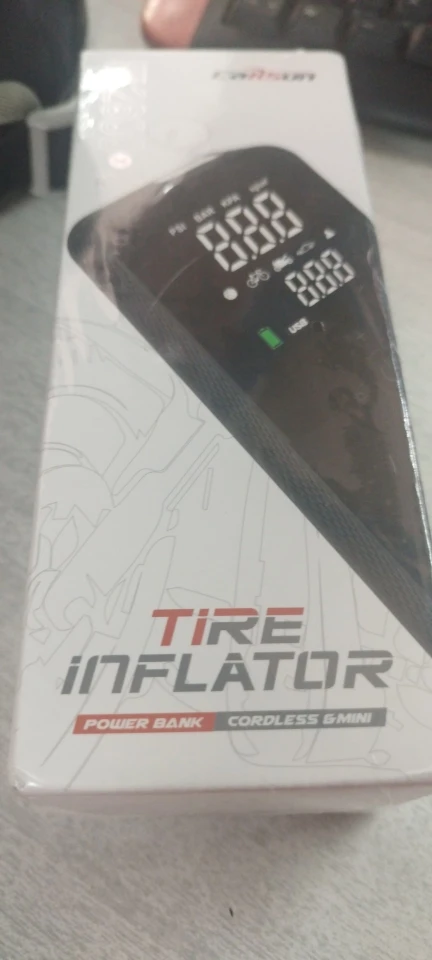 VanVolt AirGo™ Cordless Digital Tyre Inflator - Portable 150 PSI Air Pump photo review