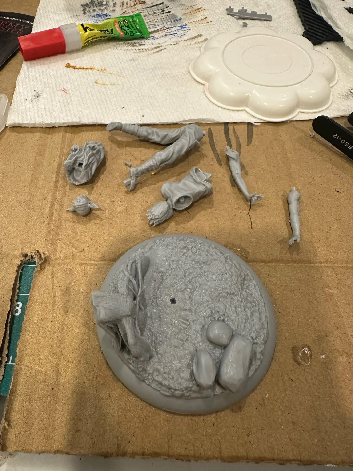 Buyer photo of this resin kit
