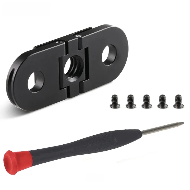 Wymienne składane palce do Go Pro Hero 13 12 11 10 9 Adapter do montażu z portem złącza statywu 1/4 do montażu na monopodzie w obudowie — zdjęcie produktu 7