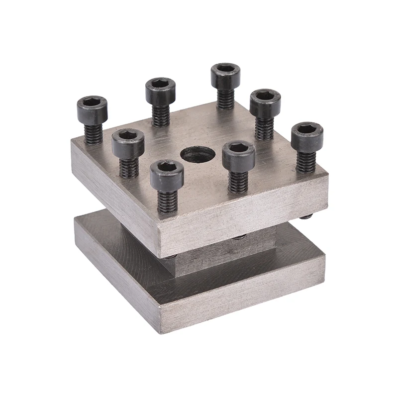 Suporte de metal quadrado para descanso de ferramenta, peças sobressalentes de torno para WM210V-212, BHC210, HS210, JY210V, CTC210