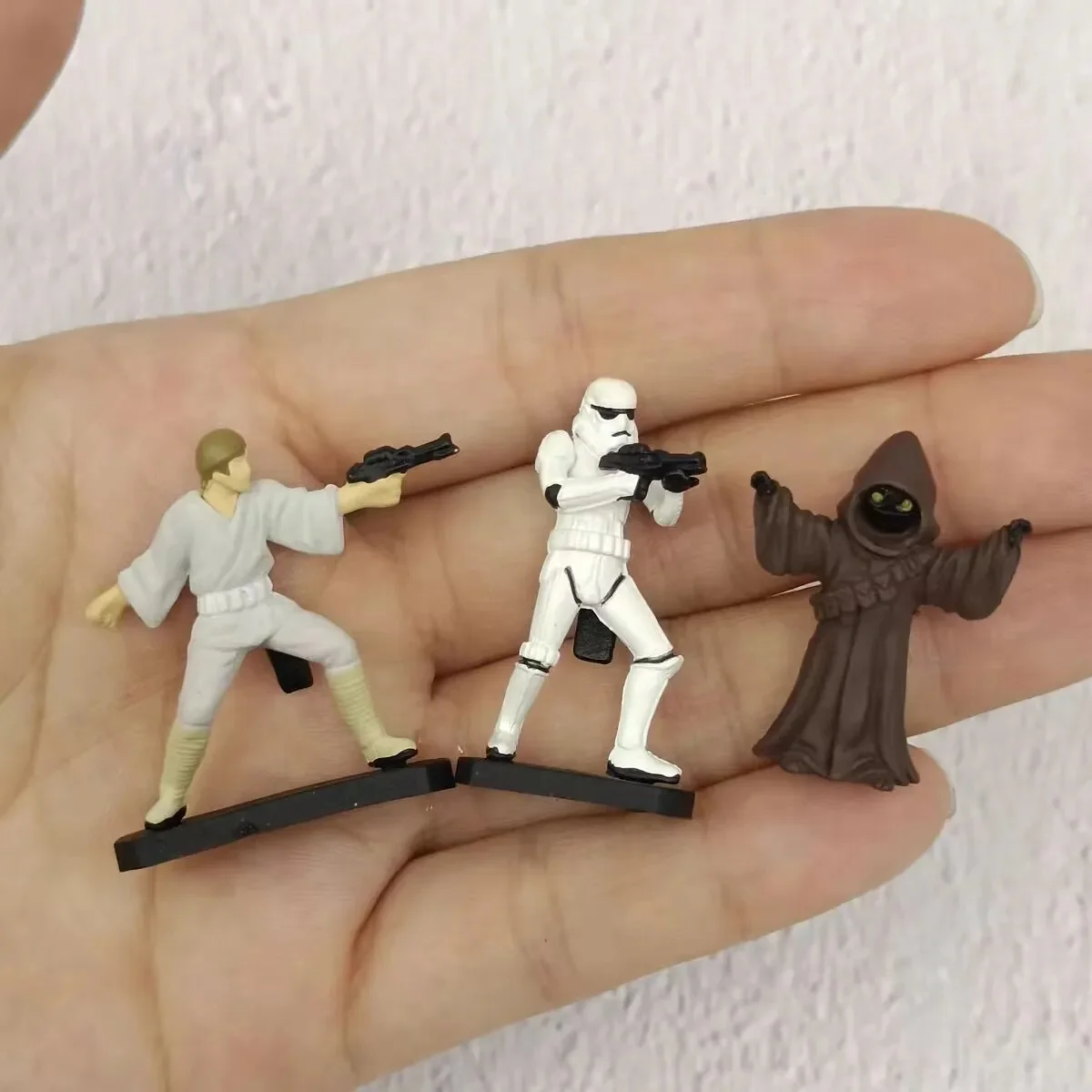 Figurine miniature starwar skywalker Stormtrooper impérial, modèle de jouets à collectionner