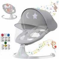 Deluxe Electric Cradle for Newborn Baby Electric Baby Rocking Chair Rocking Baby Bed Swing Electric Rocking Chair for Baby