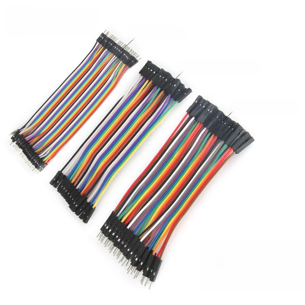 10/20/40PIN Kabel Dupont Line 10cm 20cm 30cm Męski do MęskiMęski do Mę — zdjęcie 2