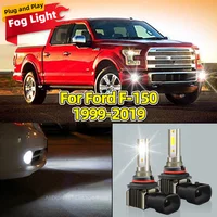 2 uds bombillas LED de luz antiniebla delantera para coche 9045 9145 H10 accesorios para Ford F-150 F150 1999 2000 2001 2002 2003 2004 2005-2019