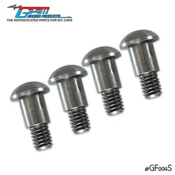 GPM STAINLESS STEEL KING PIN (5MMX6.2MMXM4) - 4PCS FOR TAMIYA TT02/TT02B UPGRADE