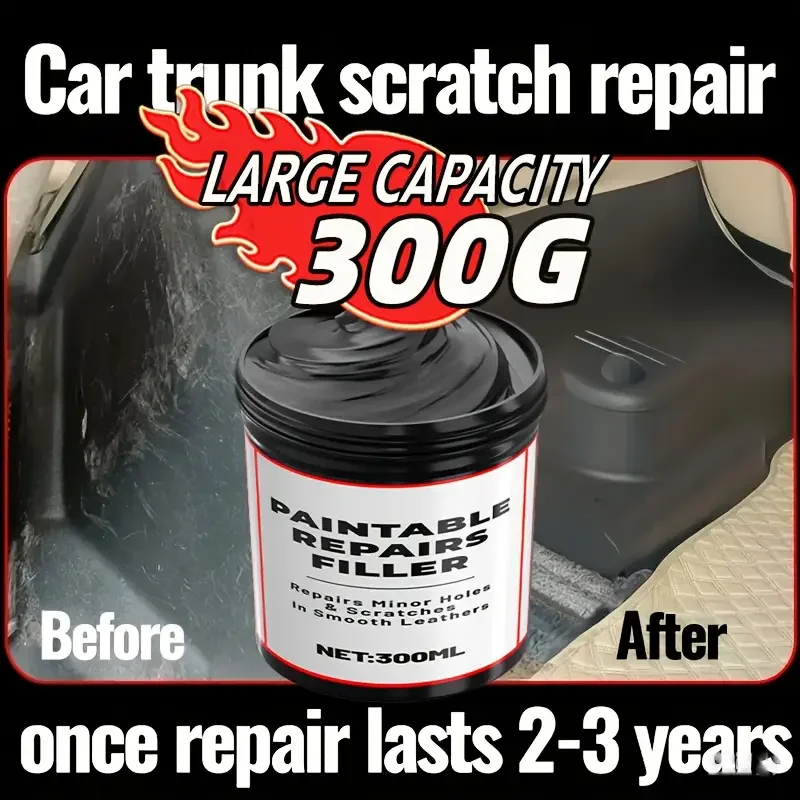 

Multi-Purpose Plastic Rubber Repair Compound-Interior Refurbishing,Tire Care,Anti-Aging,Scratch Repair-Multi-Functional Formula