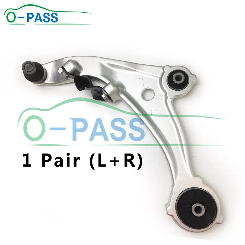 OPASS Front Wheel lower Control arm For NISSAN Teana II MK2 MK 2 J32 54500-JN00A High Quality Factory 1 Pair