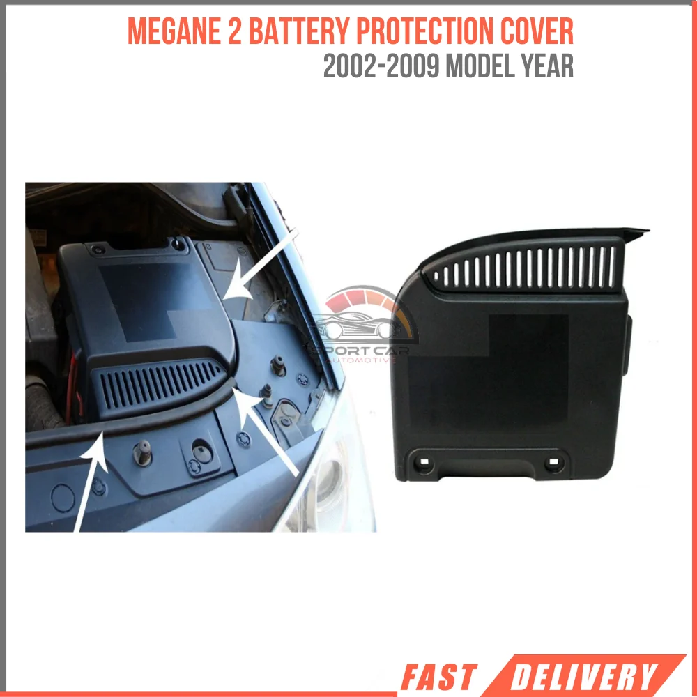 

Battery protection top cover for Renault Megane 2 MK2 Mégane II (2002-2009) 8200302466-Free Shipping