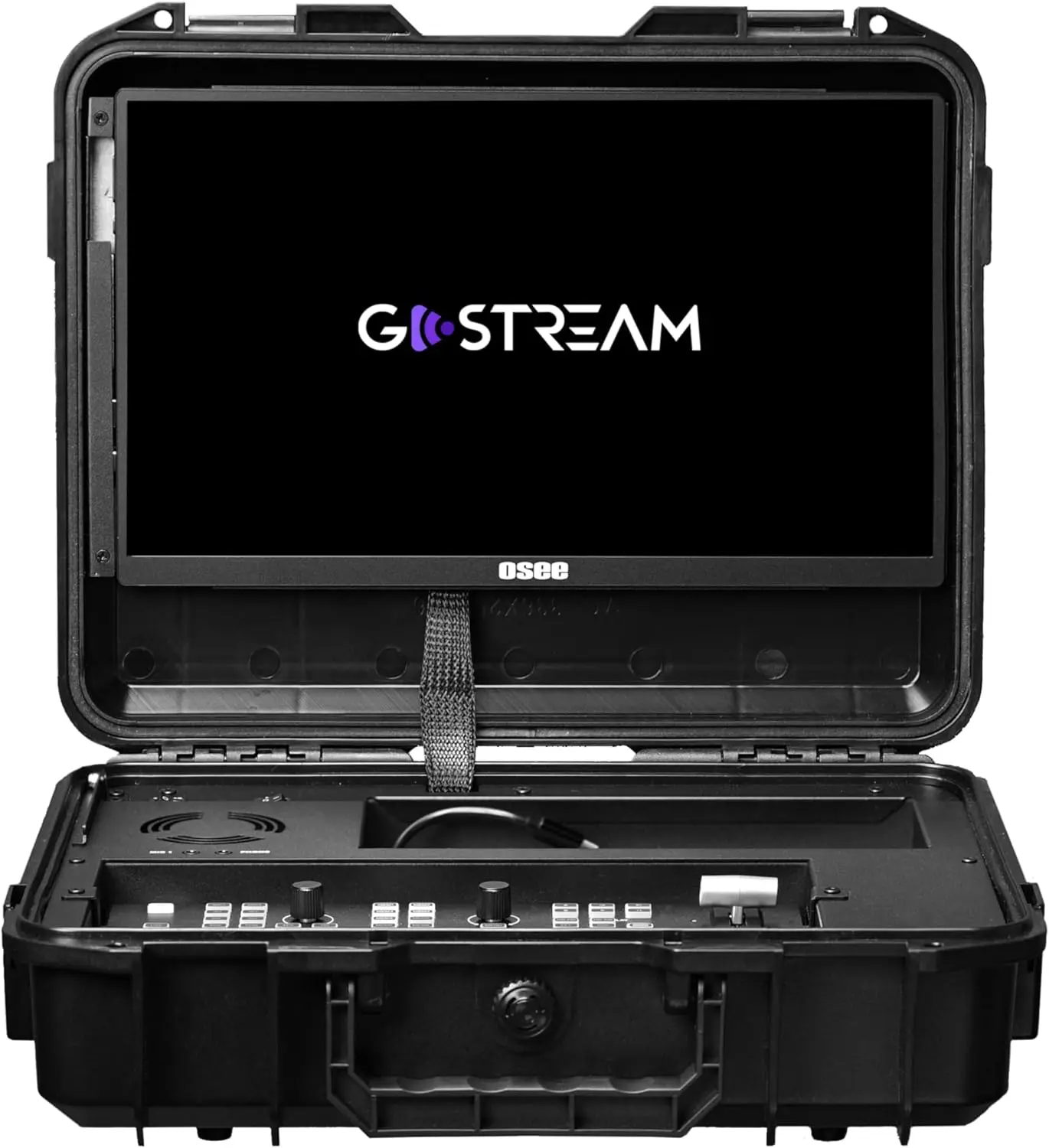 Osee Gostream Deck All-In-One Pro Live Streaming Multi Camera Video Mixer Switcher Recorder Player Kit 4 Hdmi In Usb-C I/o