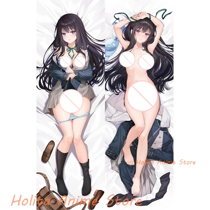 Dakimakura Inoue Takina Anime Double sided Print Life size Body Pillow Cover Pillowcase