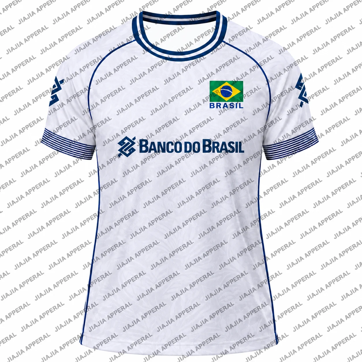Women's Brazil Beach Volleyball Jersey White Short Sleeve Sports Shirt Female Volleyball Training Uniform Outdoor Athletic Wear