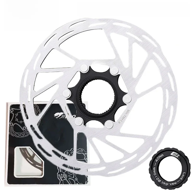 AliExpress NONE IIIPRO Centre Lock Rotors 140/160/180/203mm Bicycle Disc Brake Centerlock Rotor MTB Road Bike Hydraulic Brake Disc for Shimano