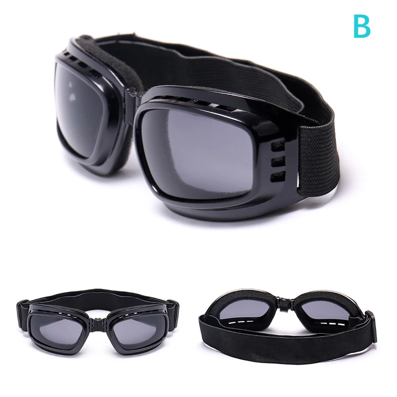 Protection Goggles Tactical Clear Glasses Motorcycle Riding UV Protection Goggles Wind Dust Dustproof Cycling Outdoor Sport Gogg