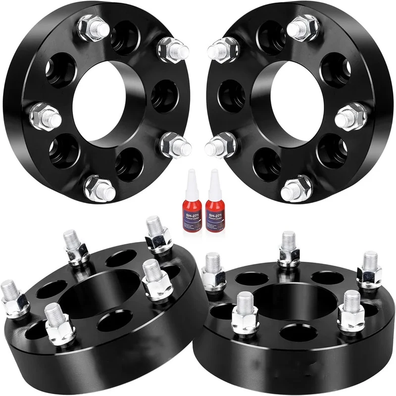 

Проставки-адаптеры для колес 1,5 дюйма (5x5,5 на 5x5) для колес JK, WK, WJ, XK на Ram 1500, Bronco, E-150, Econoline, F-150, 4 шт.