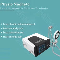 Newest Vertical pain relief Physio Magneto 3000hz Frequency Physical Musculoskeletal Therapy Machine