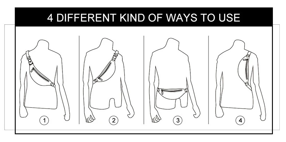 CONTACT'S Echte Leder-Hüfttasche für Herren, Reise-Bauchtasche mit Zahlenschloss, Kleine Brusttasche für Alltag & Reisen – Detail 7