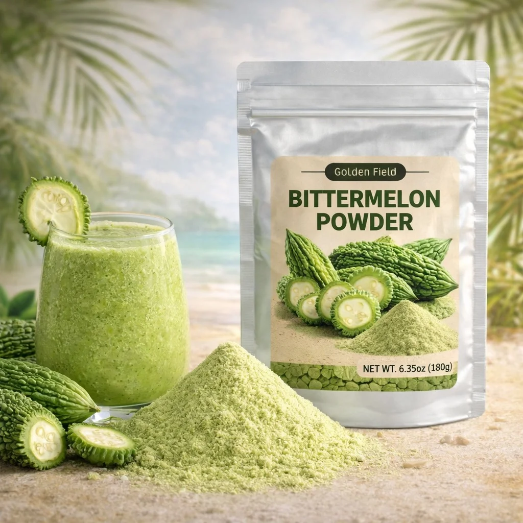 6.35oz Bittermelon Powder, Freeze Dried Vegetable Powder, Pure, Fine Texture, Additive-Free, From Bittermelons
