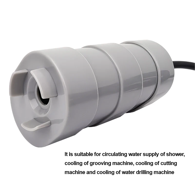 Bomba de Motor sin escobillas portátil DC12V/24V 1000L/H, bomba de succión de fondo Vertical, calentador de agua, máquina ranuradora, bomba de refuerzo de refrigeración