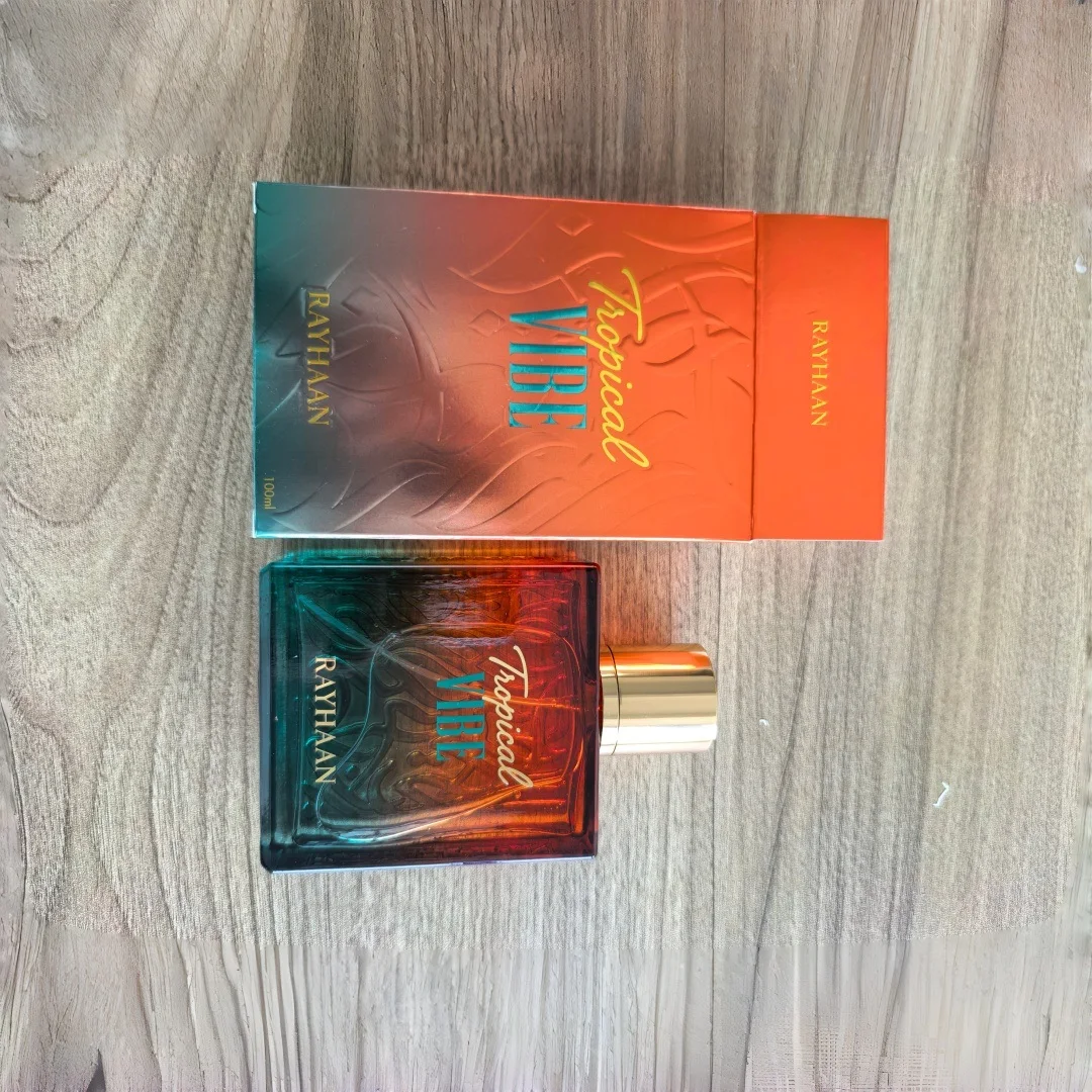 

Tropical Vibe by Rayhaan Eau De Parfum EDP For Men & Women Super Rich 100 ML Birthday gifts and date essentials