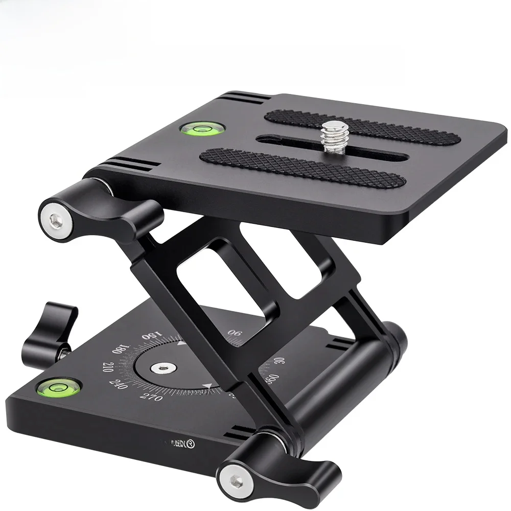 INNOREL ZH7 Z Flex Tilt Tripod Head Elastyczna składana głowica z pokrętłem regulacji do lustrzanek cyfrowych i kamer slajdów Obciążenie szyny 5 kg — zdjęcie produktu 7